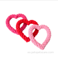 Rose Red Color Organic Cotton Dog Toys